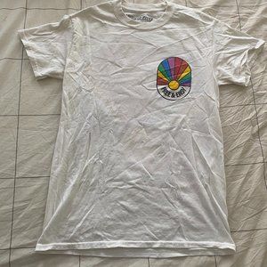 Free and Easy Spectrum SS Tee "Don't Trip" white size Small